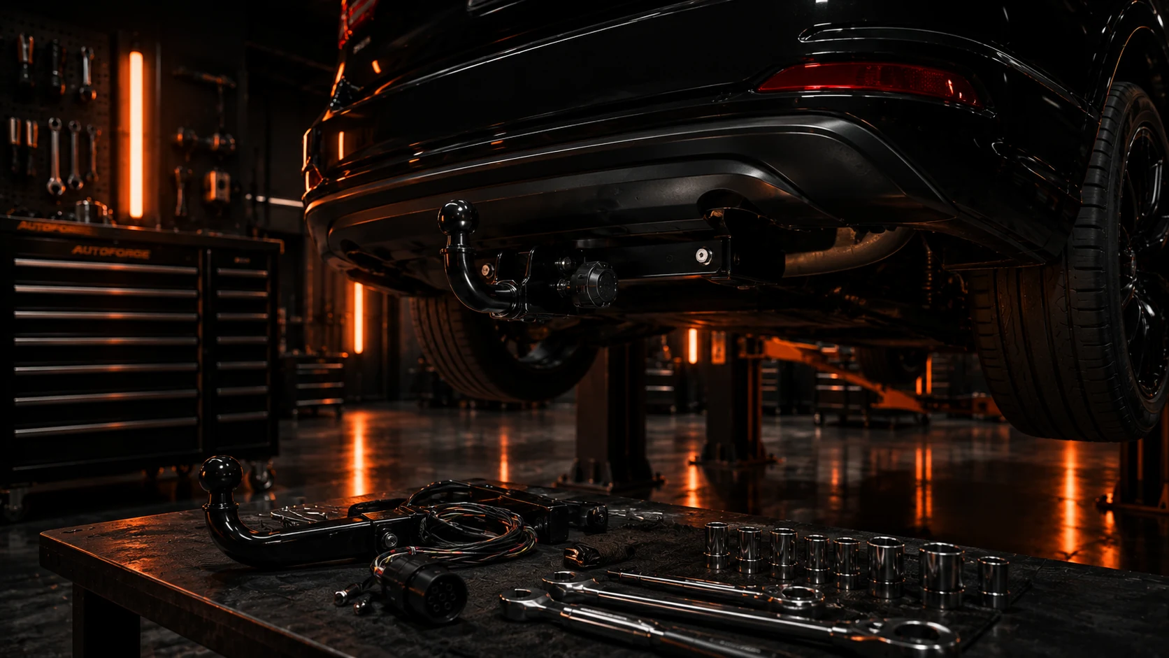Montaż haka holowniczego w Rydułtowach AutoForge Garage